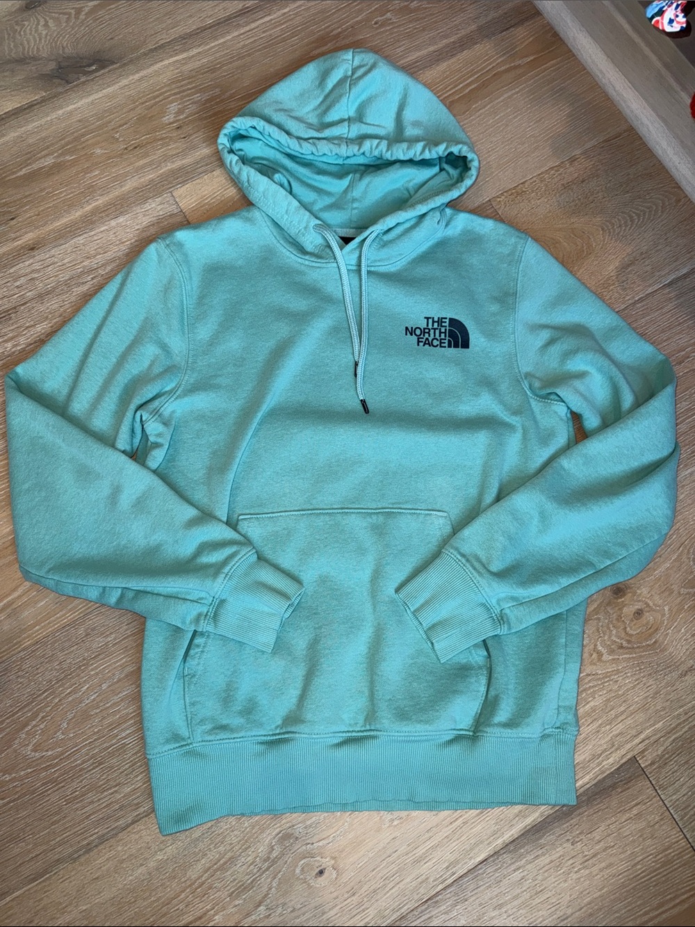 The North Face Men's Seafoam Green Pullover Hoodie